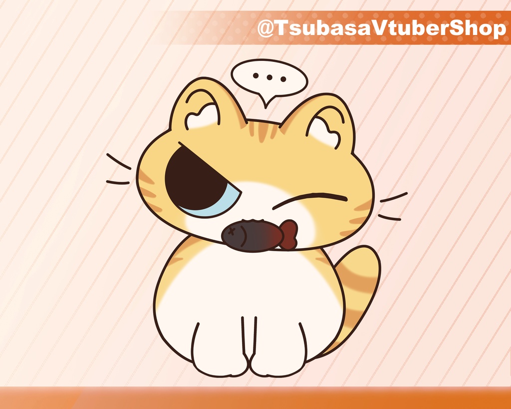 【VTS】【VTuber向け】Customizable Cat Vtuber Model