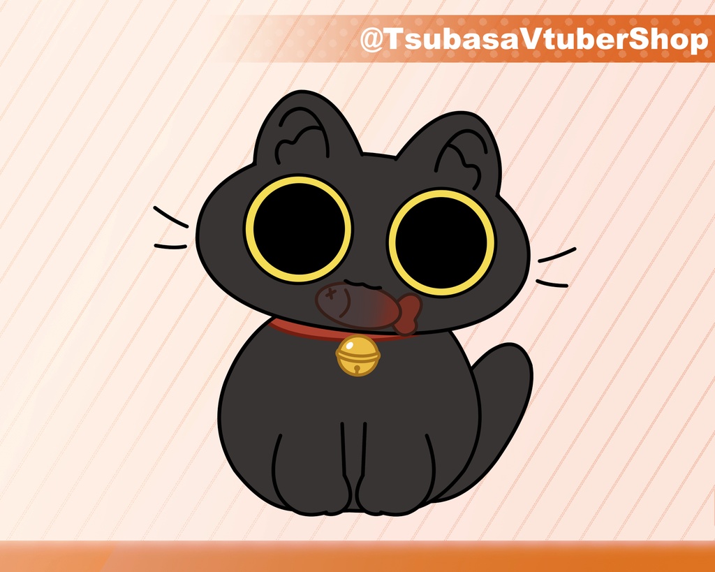 【VTS】【VTuber向け】Customizable Cat Vtuber Model