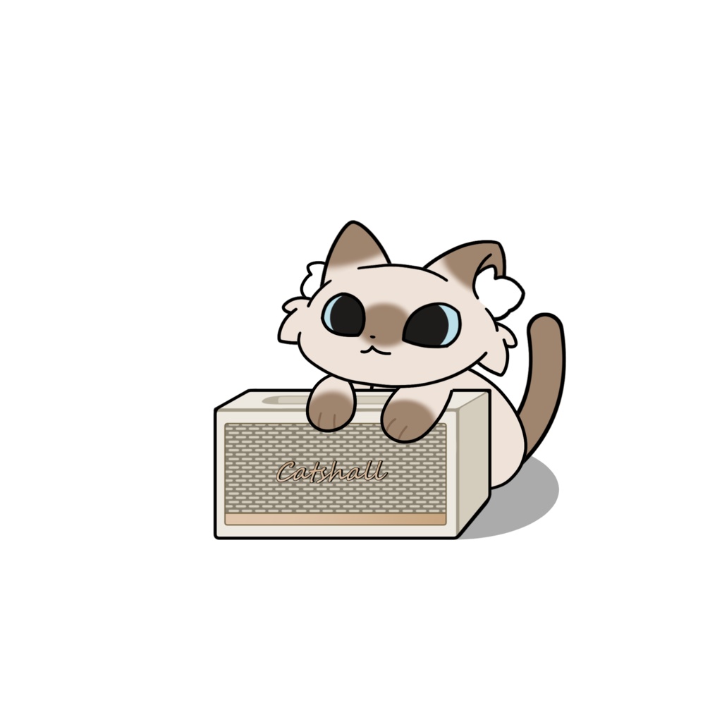 【VTS】【VTuber向け】Customizable Speaker Cat Vtuber Model