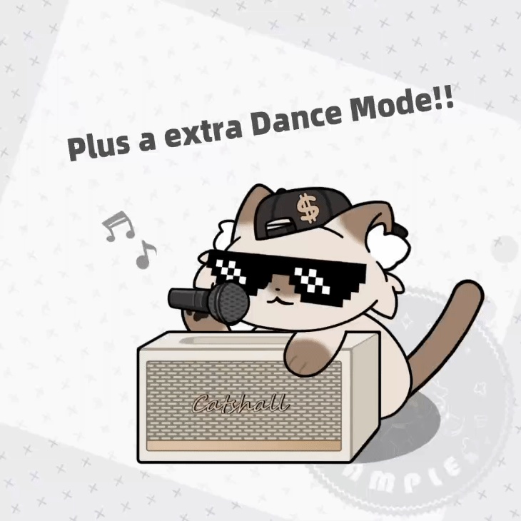 【VTS】【VTuber向け】Customizable Speaker Cat Vtuber Model