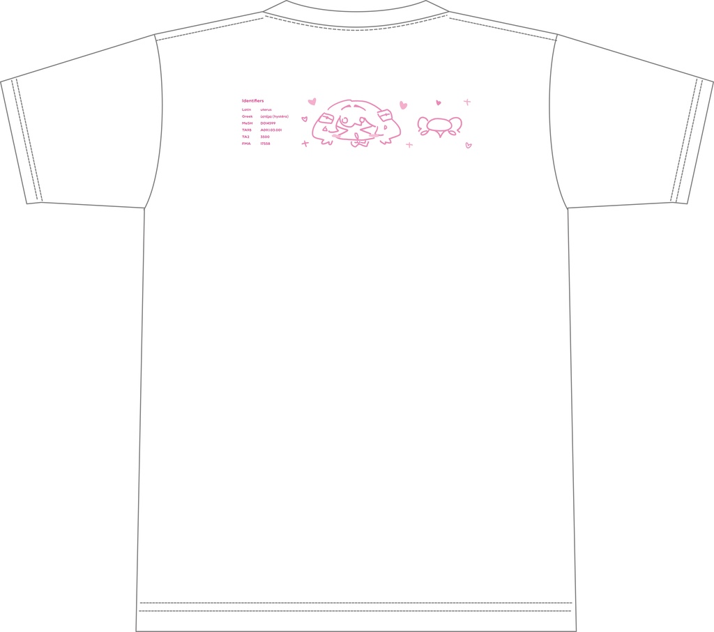 子宮ちゃんTシャツ