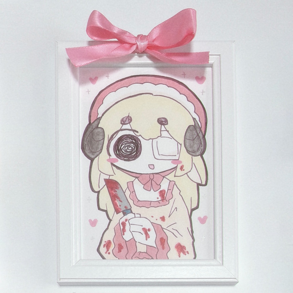原画-血ひつじちゃん