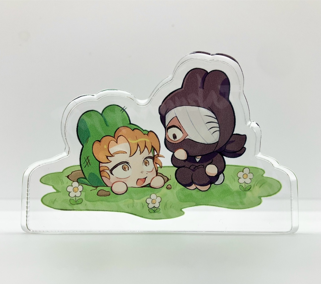 雑伊うさブロックアクリルスタンド