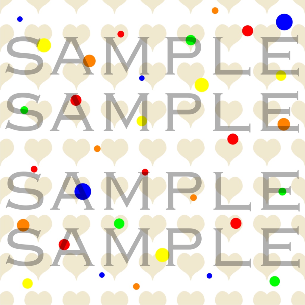 【ダウンロード商品】Pattern Collection 01 デジタル素材