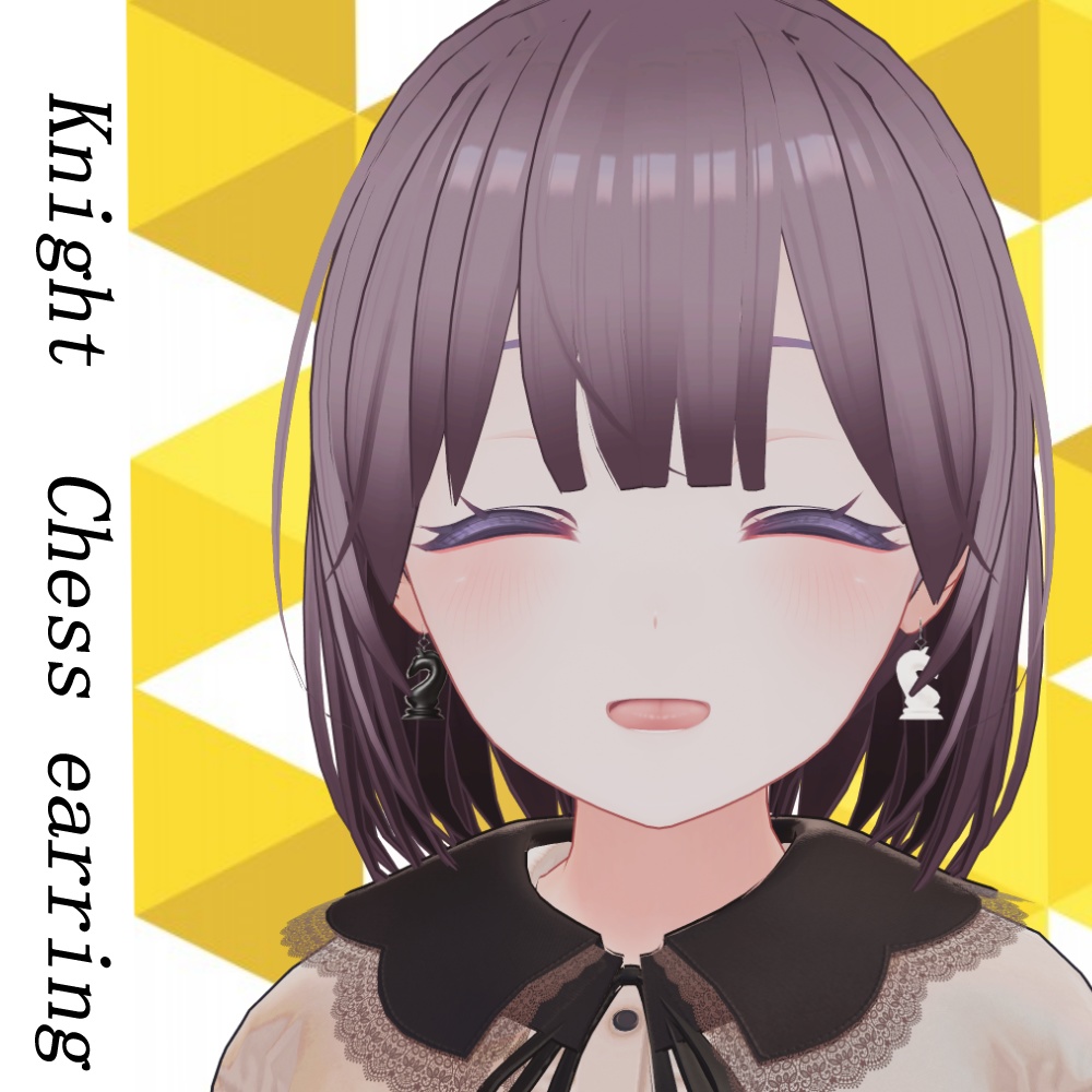 【VRC想定】MA対応_Chess earring