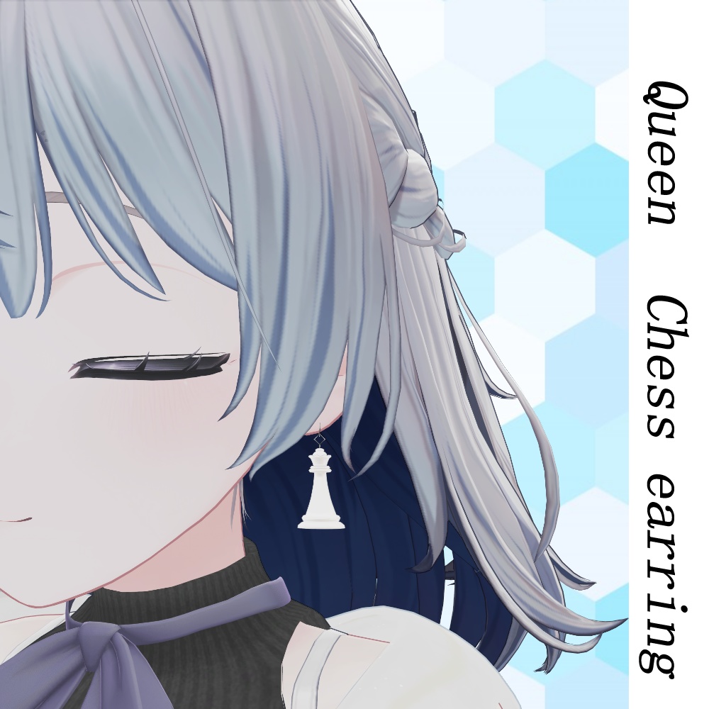 【VRC想定】MA対応_Chess earring
