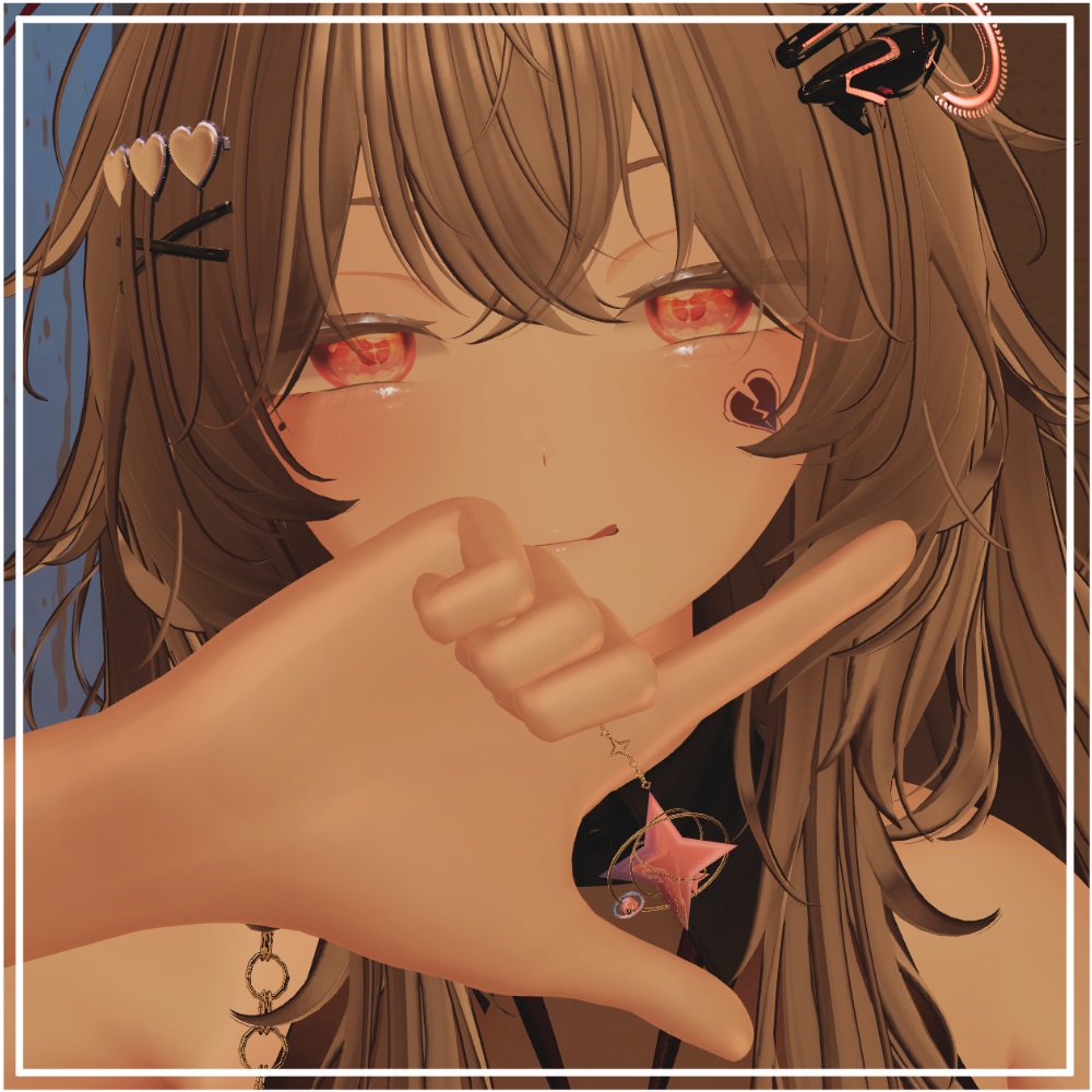 【VRC想定】star accessory