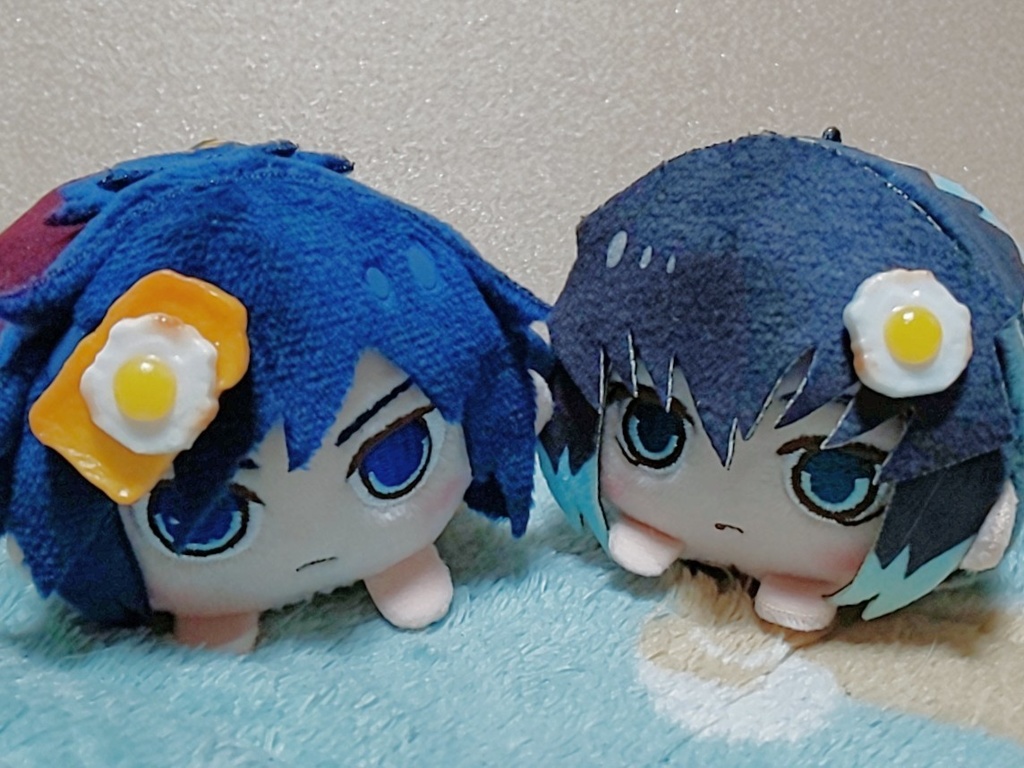 目玉焼きースト ぬい飾り