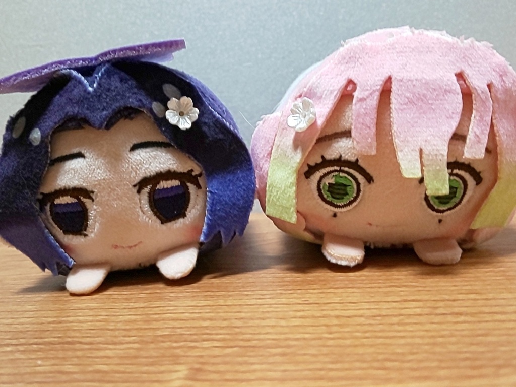 小ぶりの桜、ぬい飾り