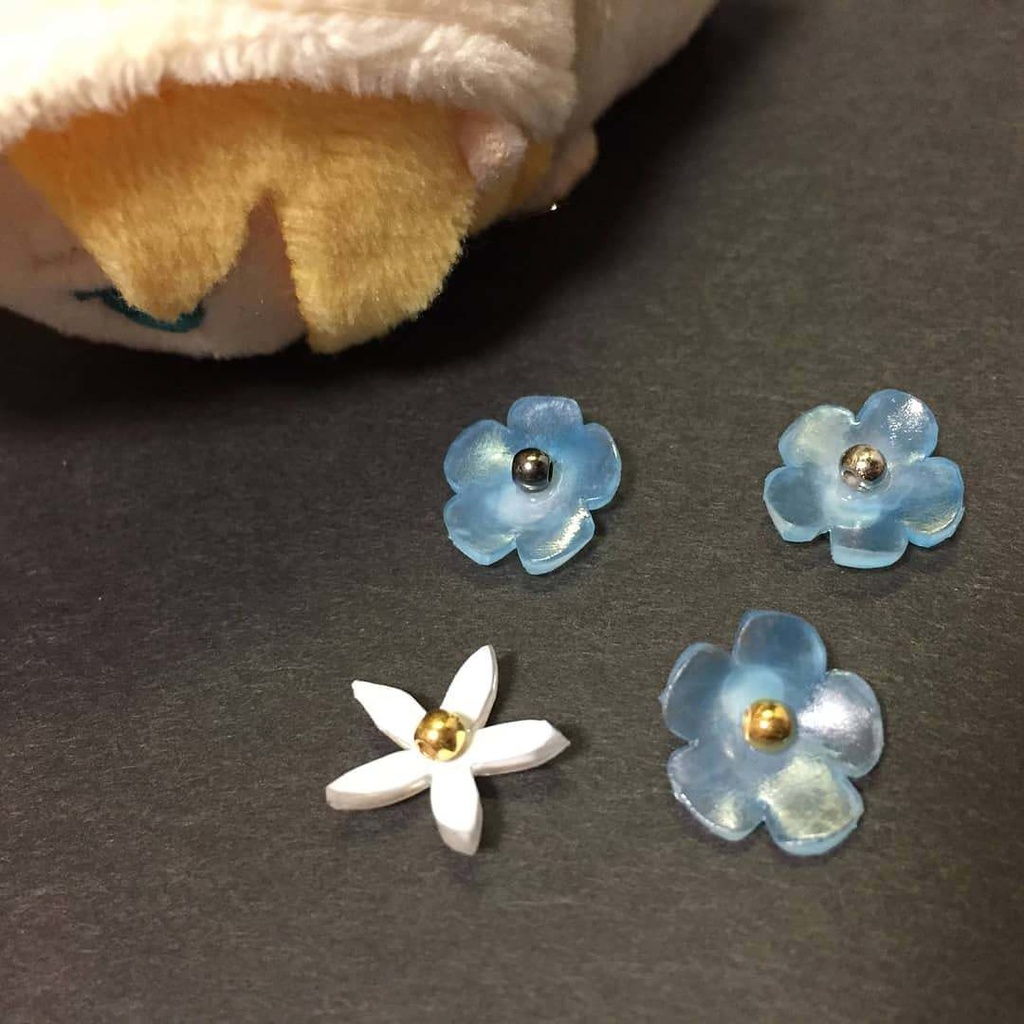 ゆず・ネモフィラ ぬい飾り