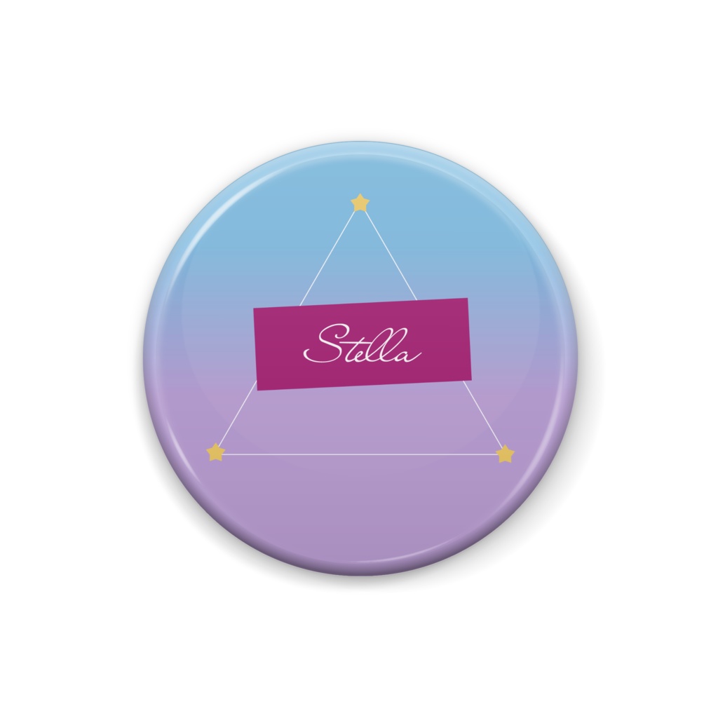 【販売終了】ヒプマイ Stellaイメージ 缶バッジ