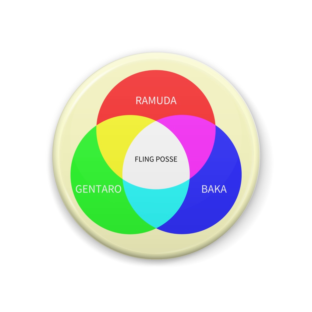 【販売終了】Fling Posse イメージ缶バッジ ヒプマイ