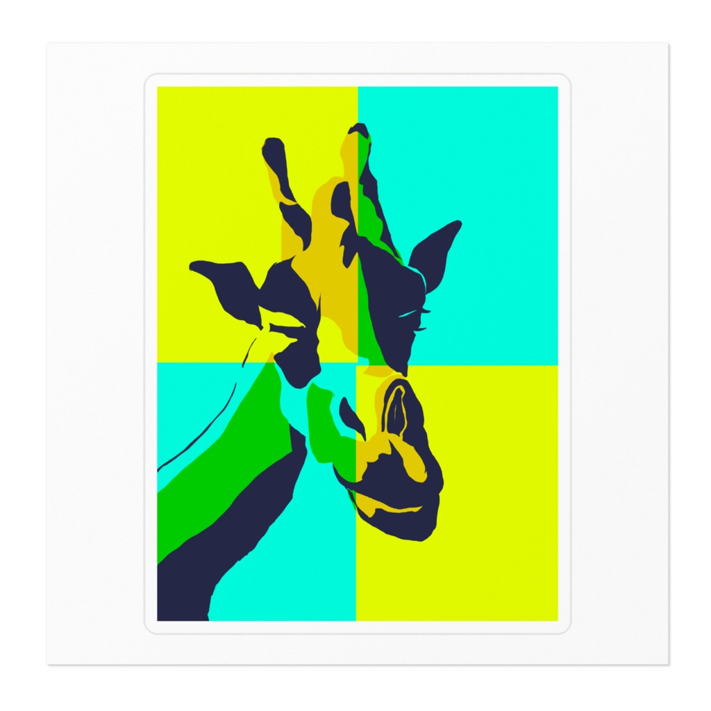 color giraffe
