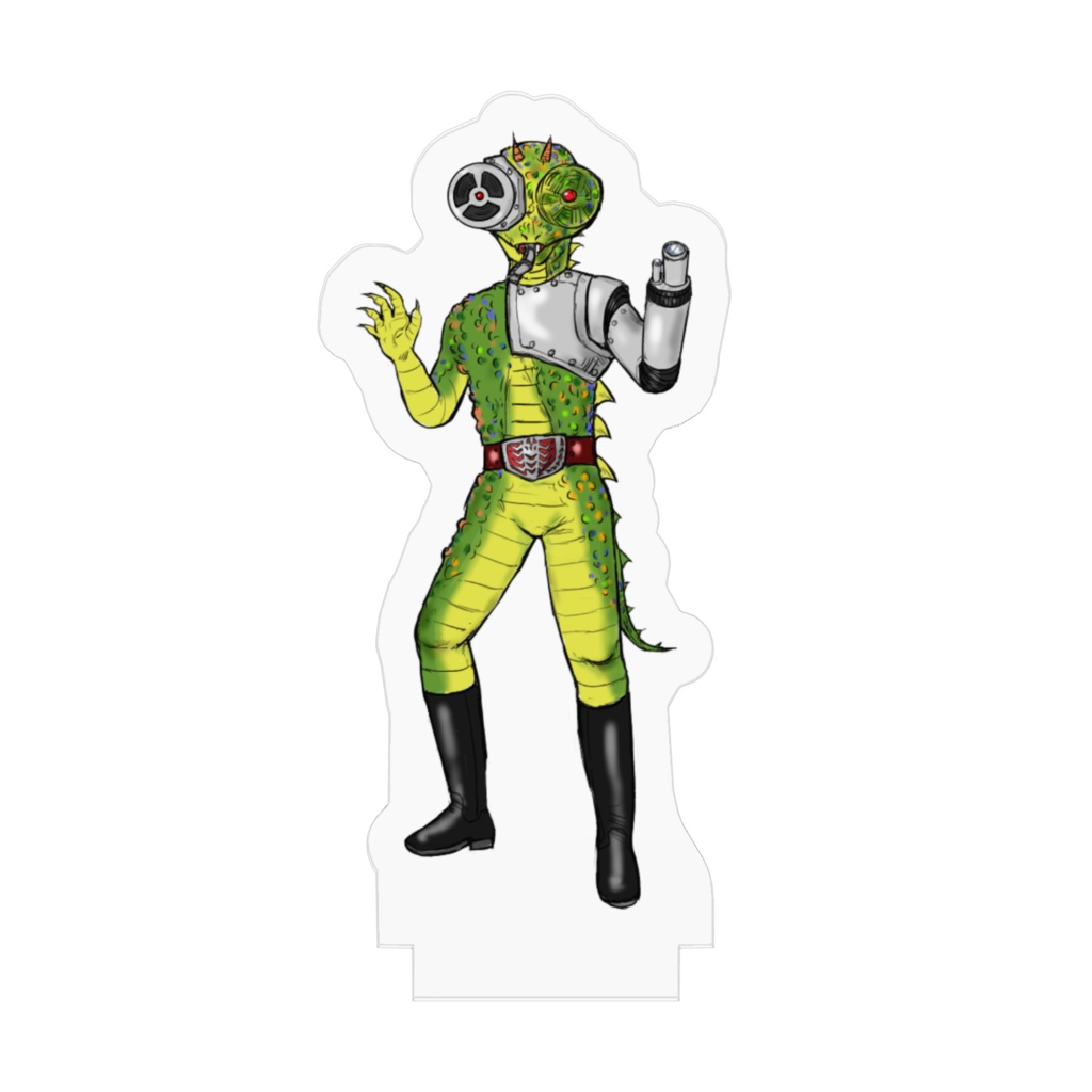 オリジナルデストロン怪人「エイシャキカメレオン」