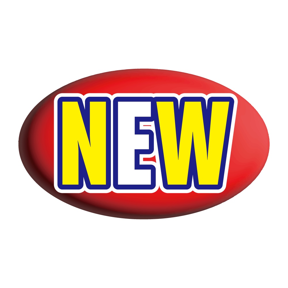 NEWマーク素材08｜レトロ楕円バッジ