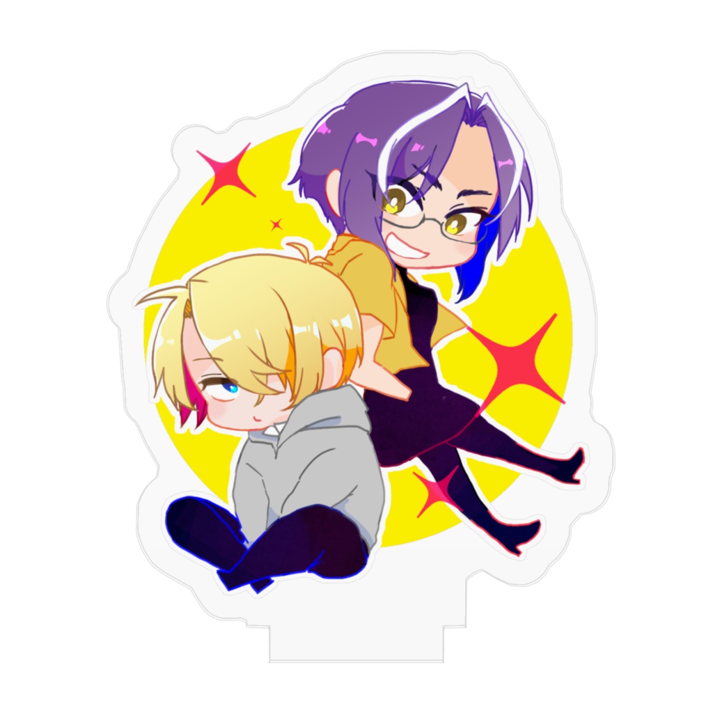 発光コンビアクリルスタンド