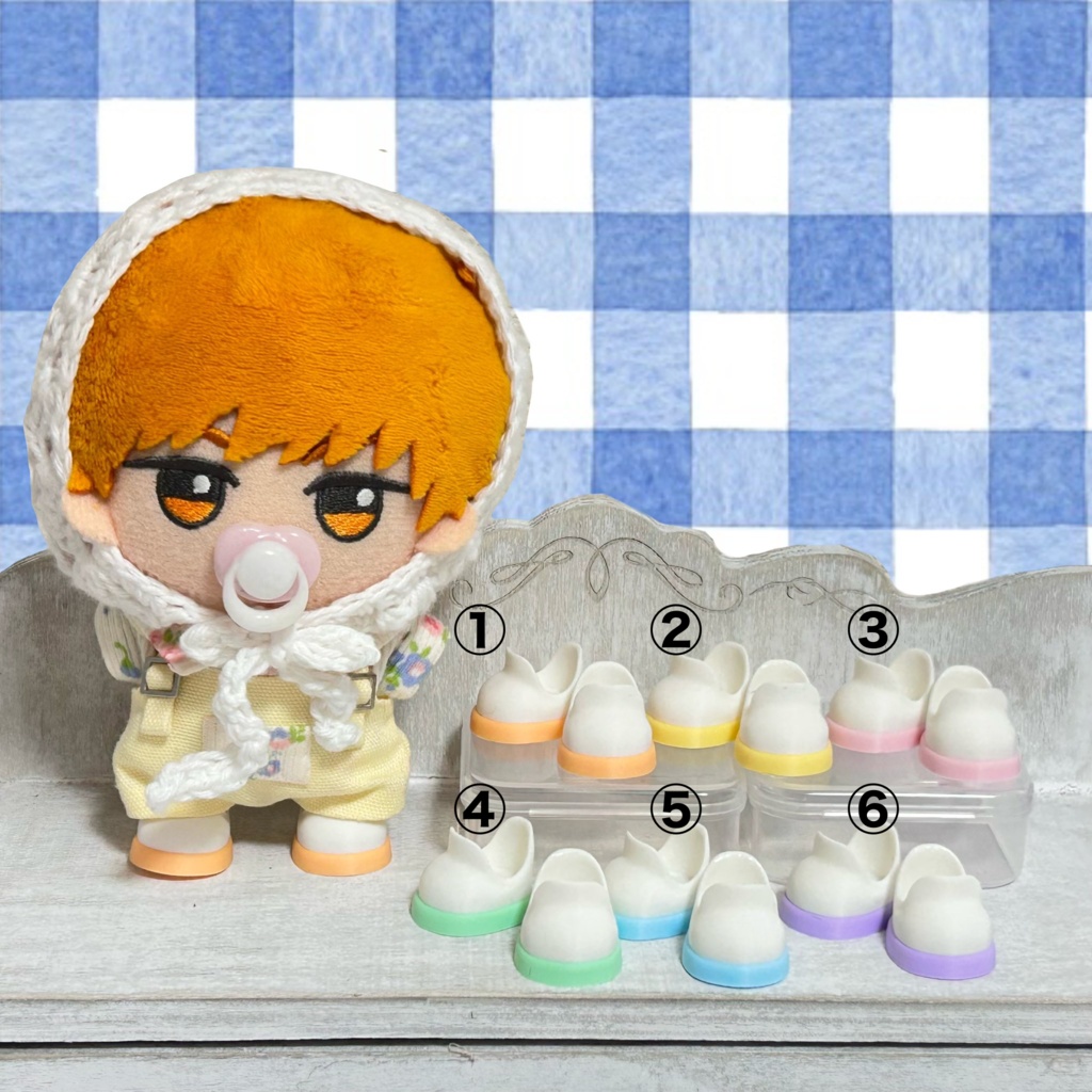 simple shoes «ちびぐるみサイズ・ぬい靴・3Dプリンター出力»