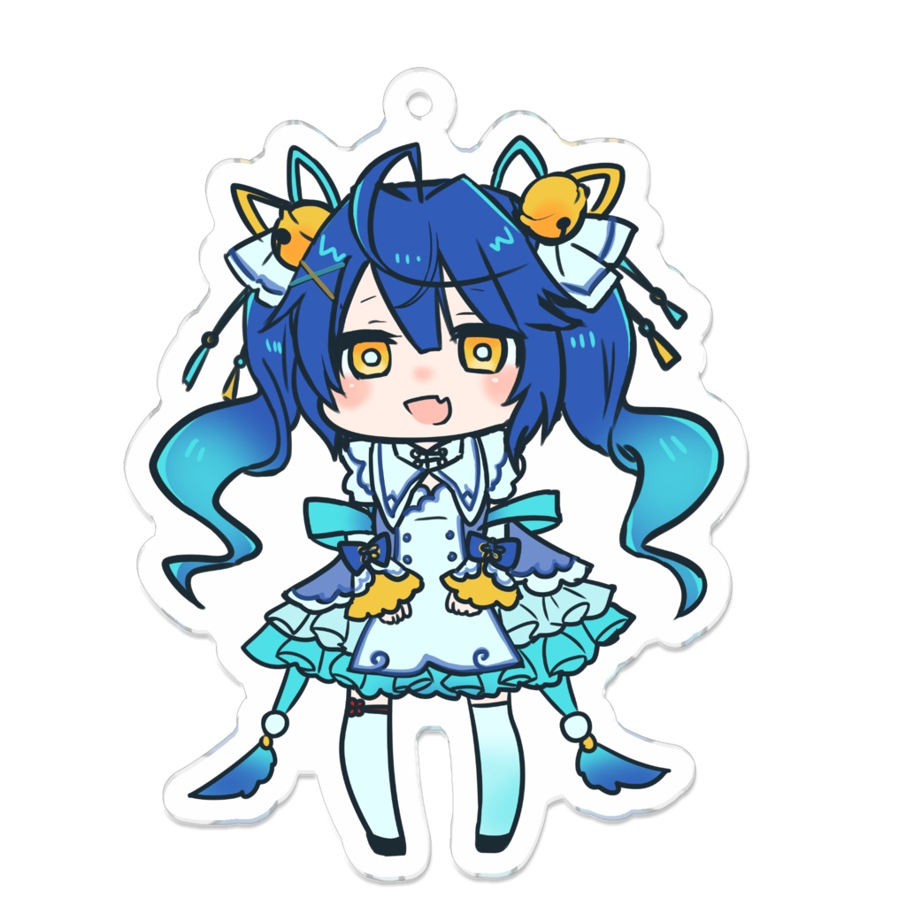 【非公式】天宮こころ　デフォルメ　アクキー