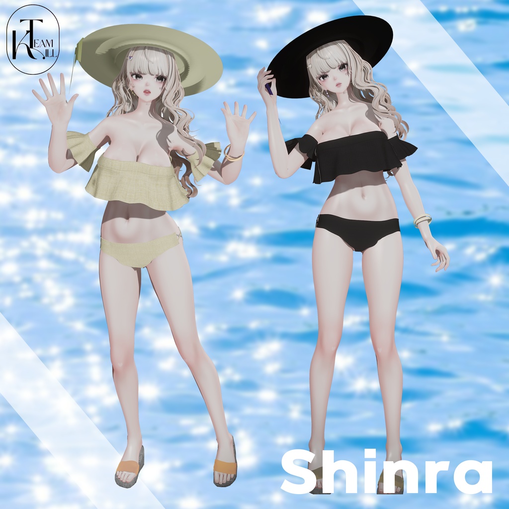 🏖️ Frill summer ☀️ 【10アバター対応】