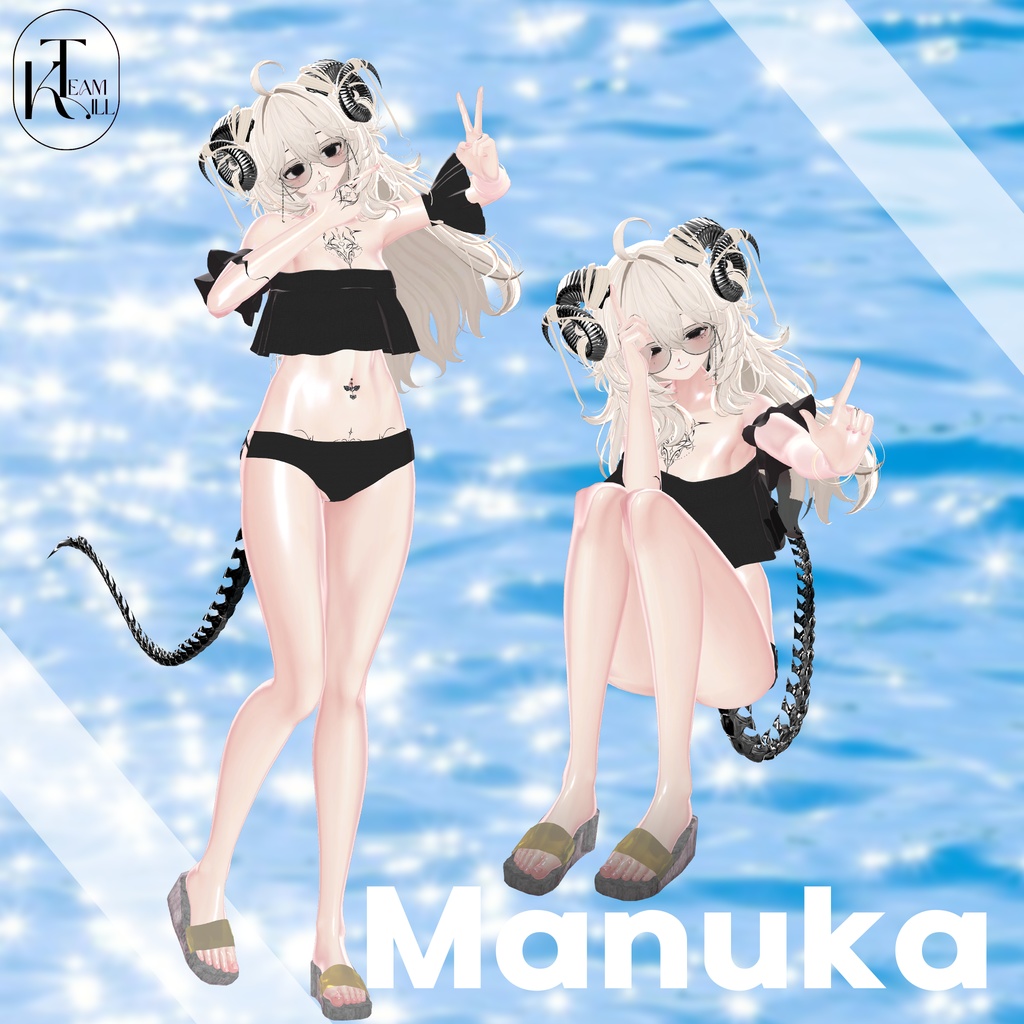 🏖️ Frill summer ☀️ 【10アバター対応】