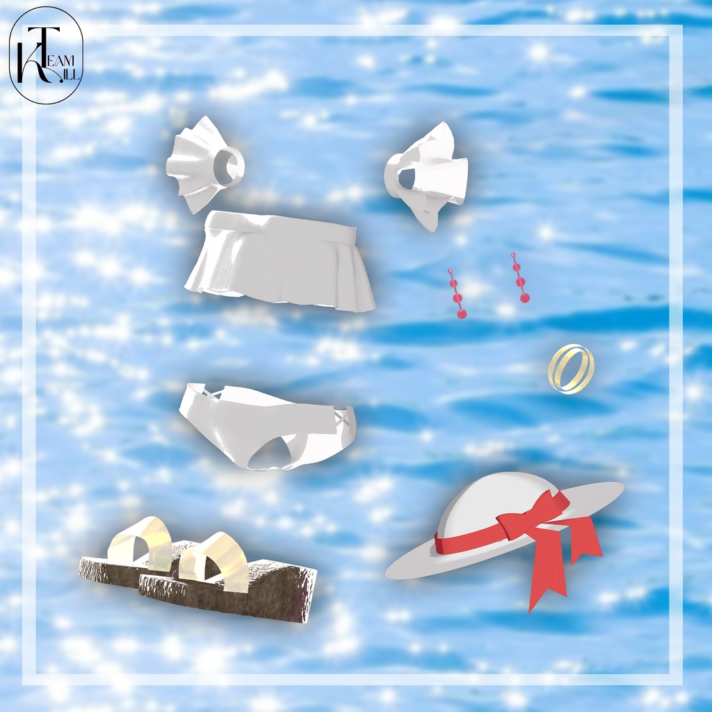 🏖️ Frill summer ☀️ 【10アバター対応】