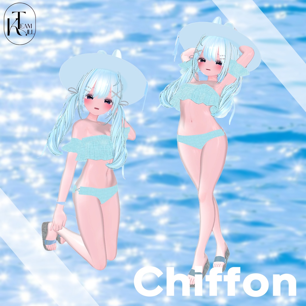 🏖️ Frill summer ☀️ 【10アバター対応】