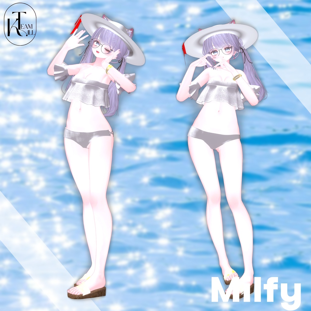🏖️ Frill summer ☀️ 【10アバター対応】