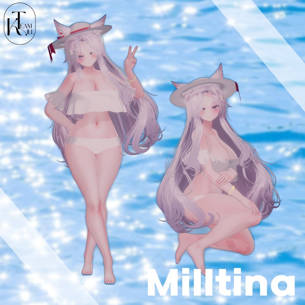 🏖️ Frill summer ☀️ 【10アバター対応】