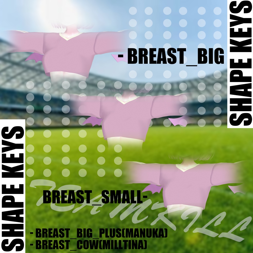 👟 Sportswear ⚽  【13アバター対応】