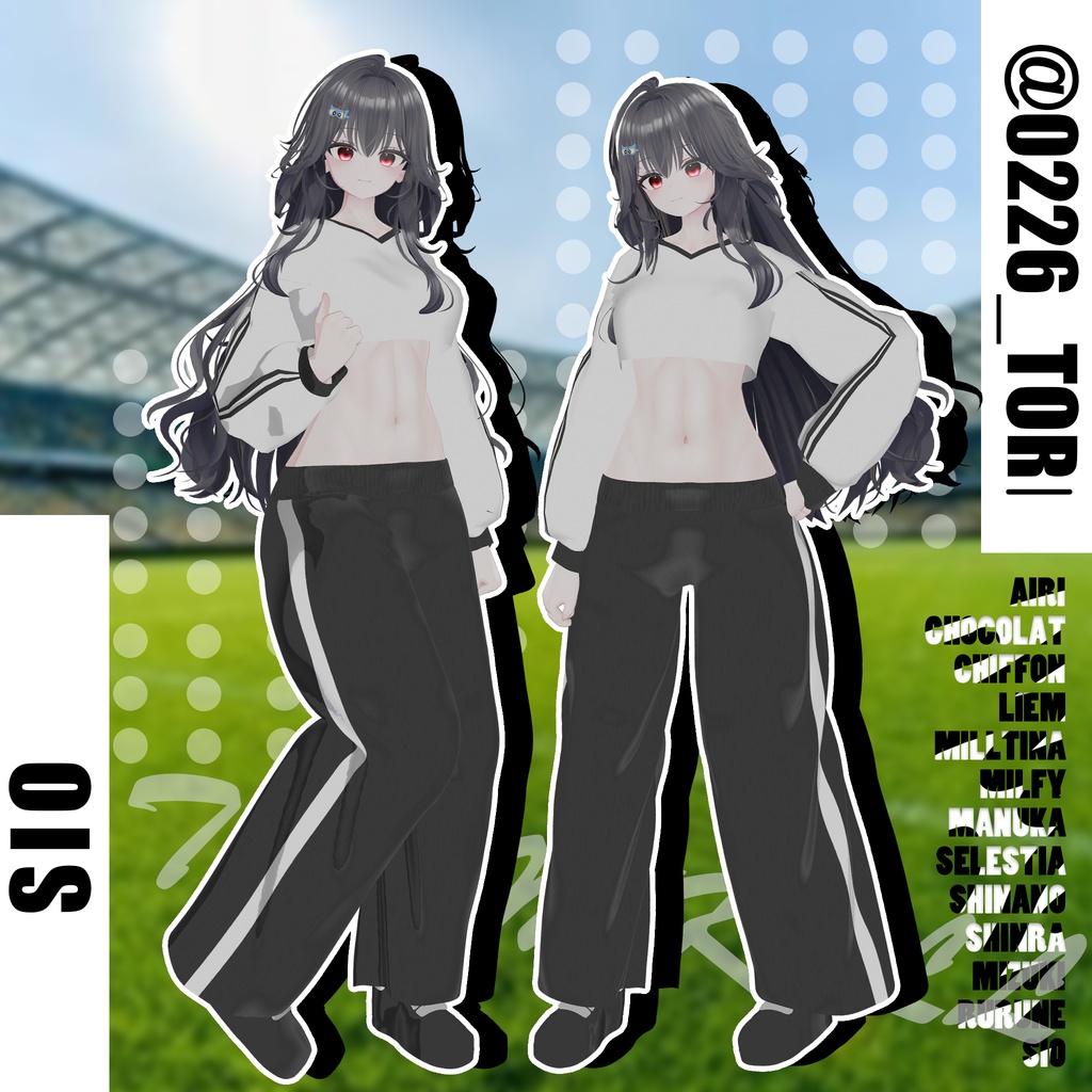 👟 Sportswear ⚽  【13アバター対応】