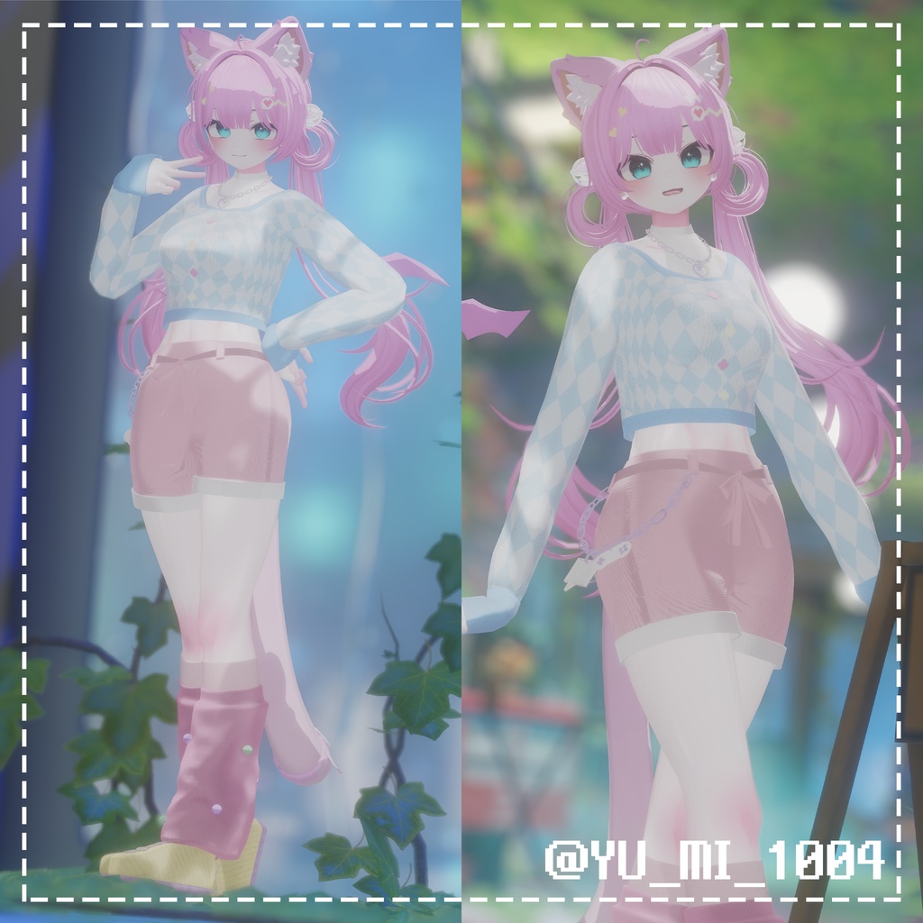 ♥️ Softpunk Girl ♥️  【8アバター対応】