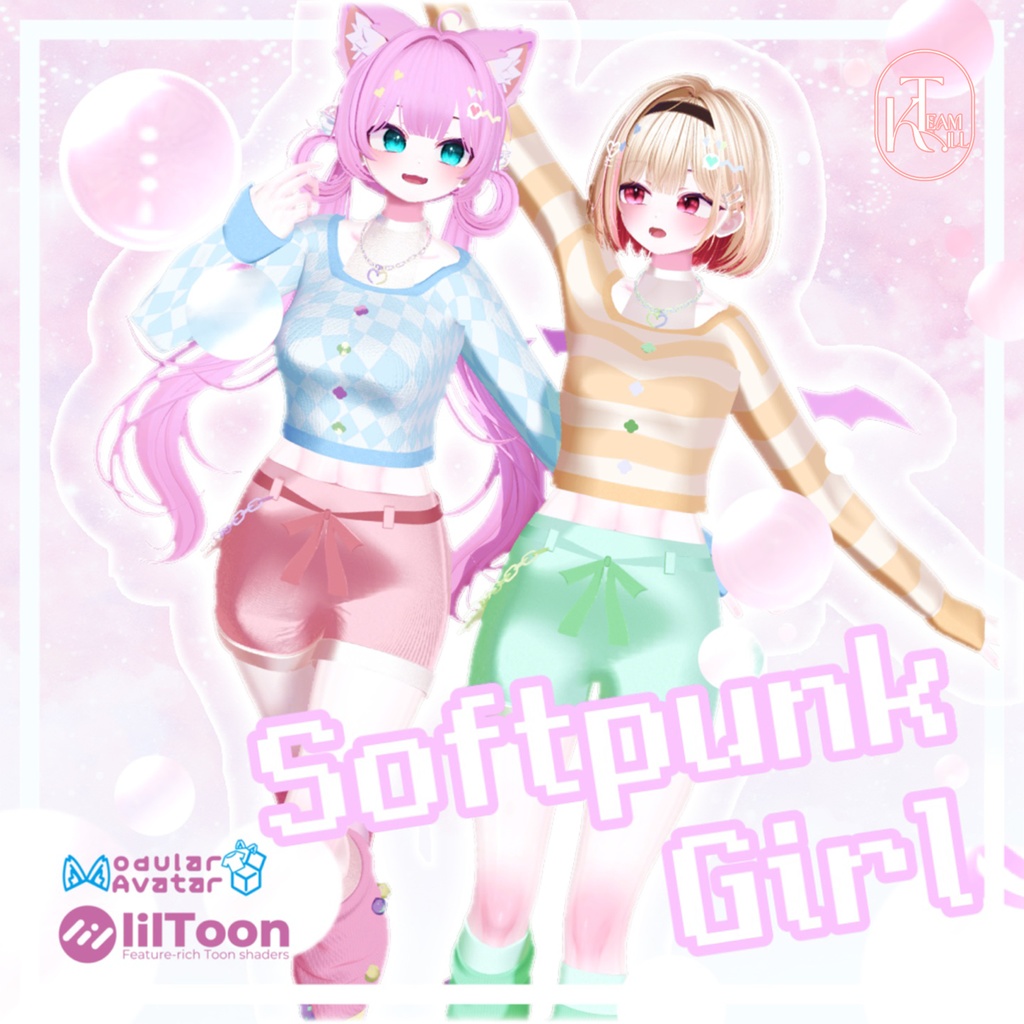 ♥️ Softpunk Girl ♥️  【8アバター対応】