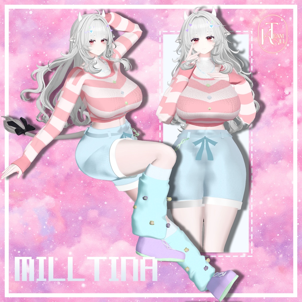 ♥️ Softpunk Girl ♥️  【8アバター対応】