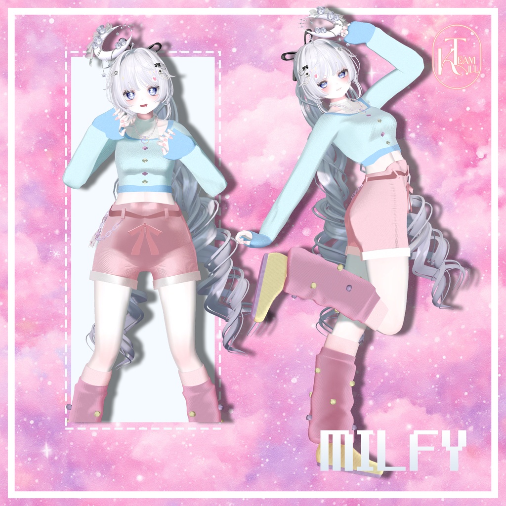 ♥️ Softpunk Girl ♥️  【8アバター対応】