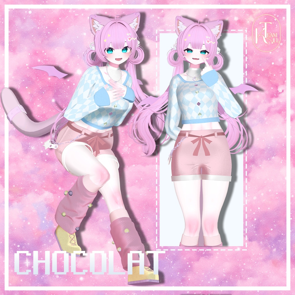 ♥️ Softpunk Girl ♥️  【8アバター対応】