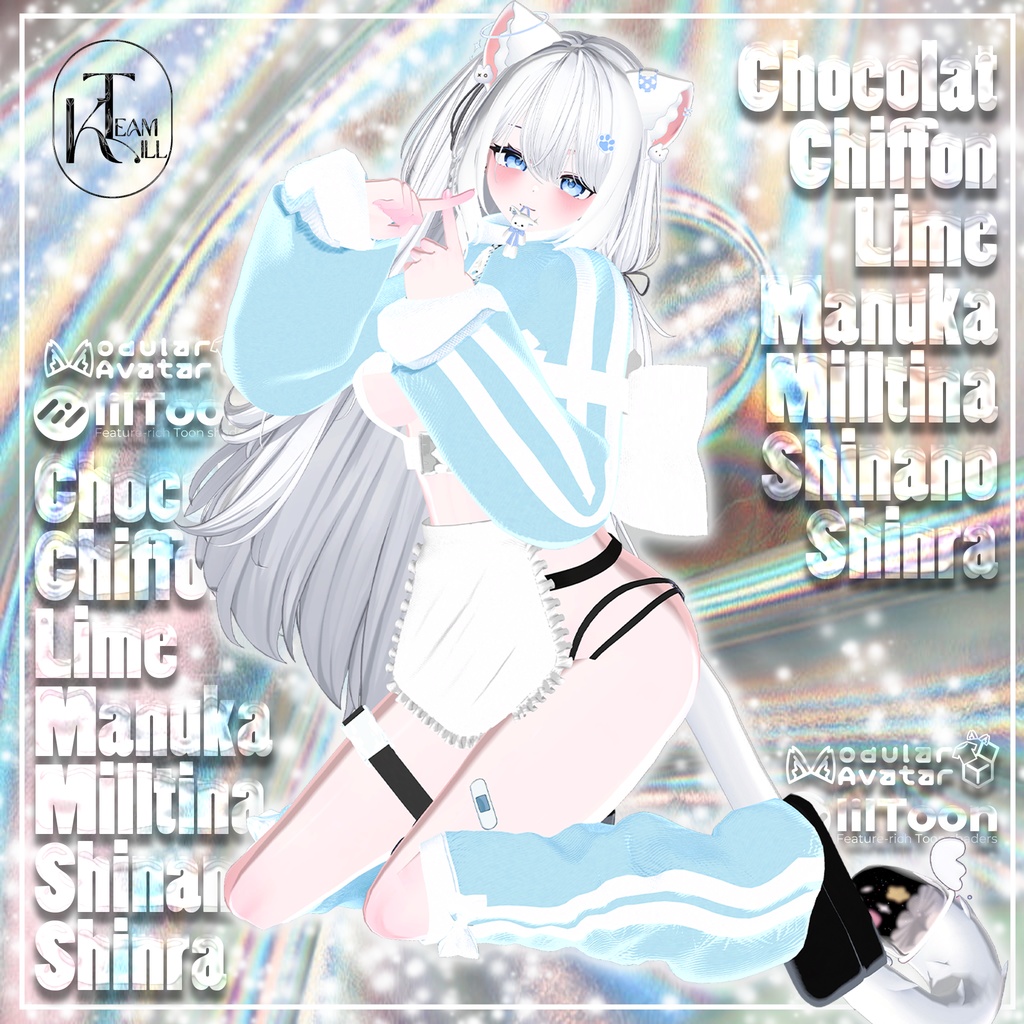 Charm Apron 【10アバター対応】