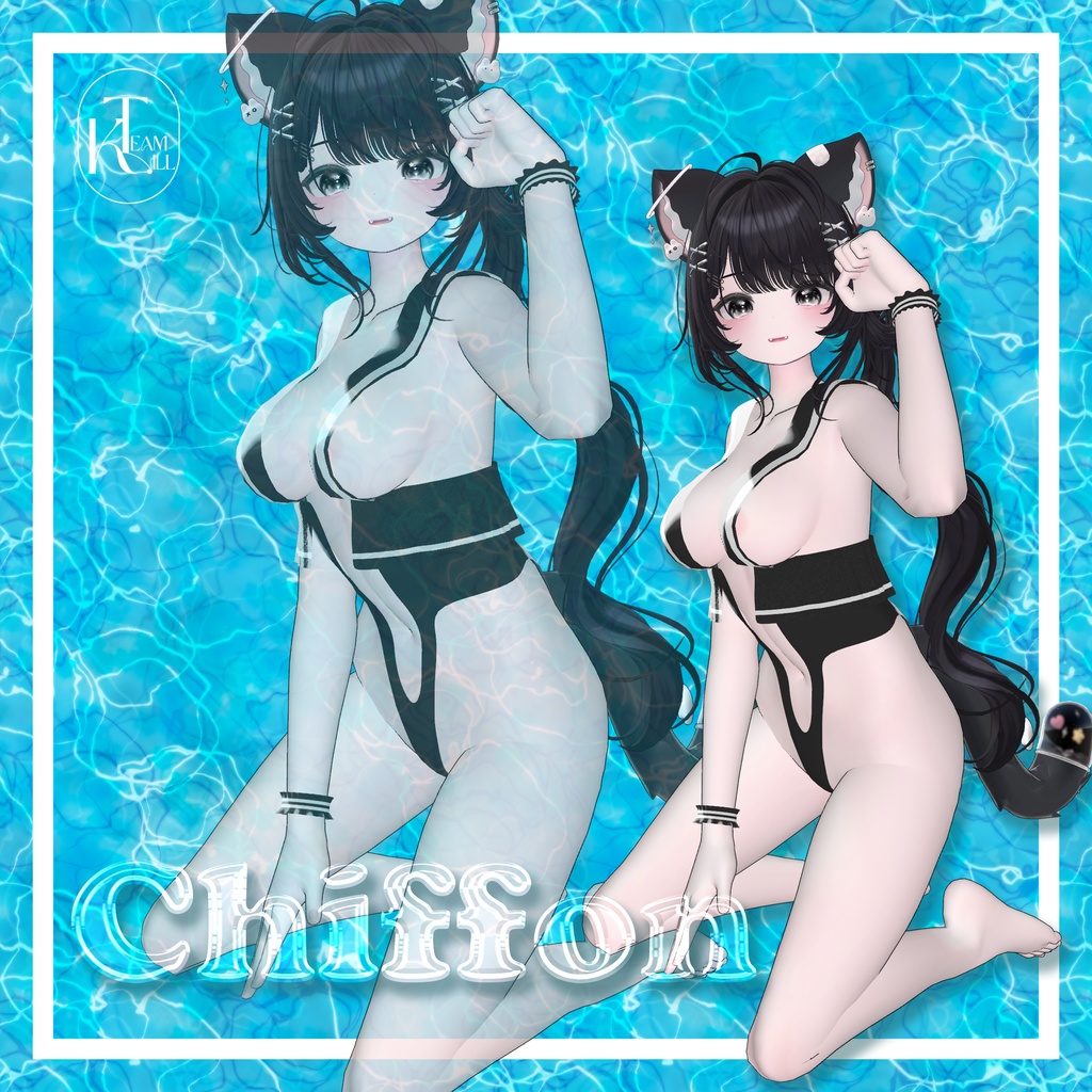 Peek-a-Boo_Ribbon 【10 アバター対応】