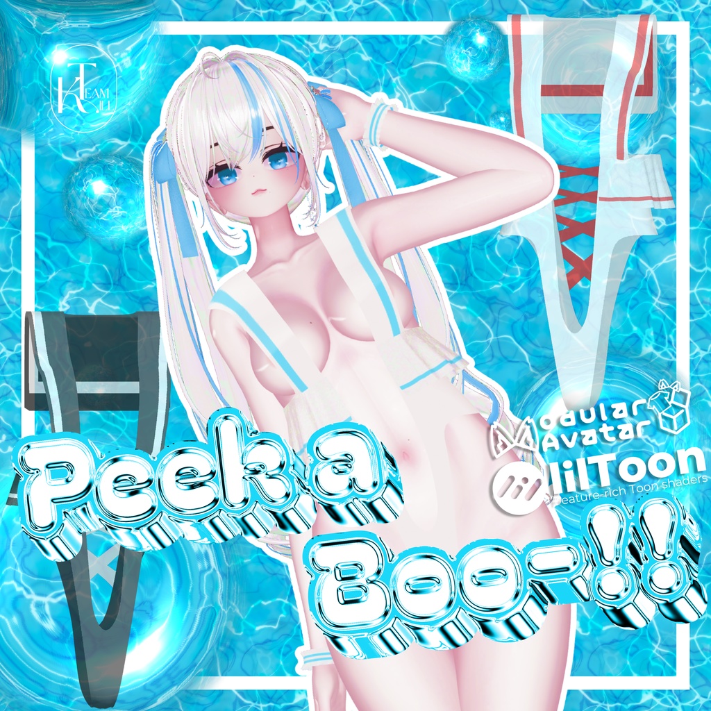 Peek-a-Boo_Ribbon  【10 アバター対応】