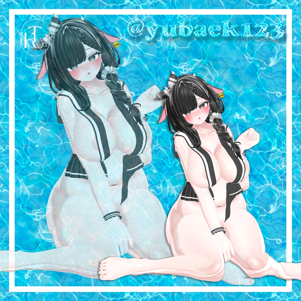 Peek-a-Boo_Ribbon 【10 アバター対応】