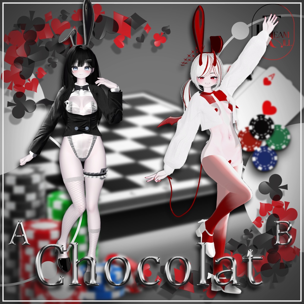 Double Dealer Bunny 【11 アバター対応】