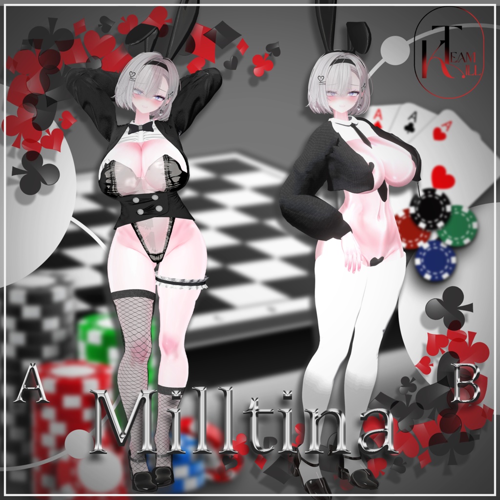 Double Dealer Bunny 【11 アバター対応】