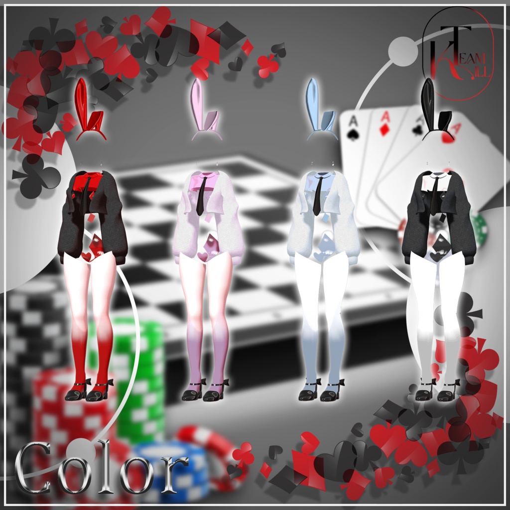 Double Dealer Bunny 【11 アバター対応】