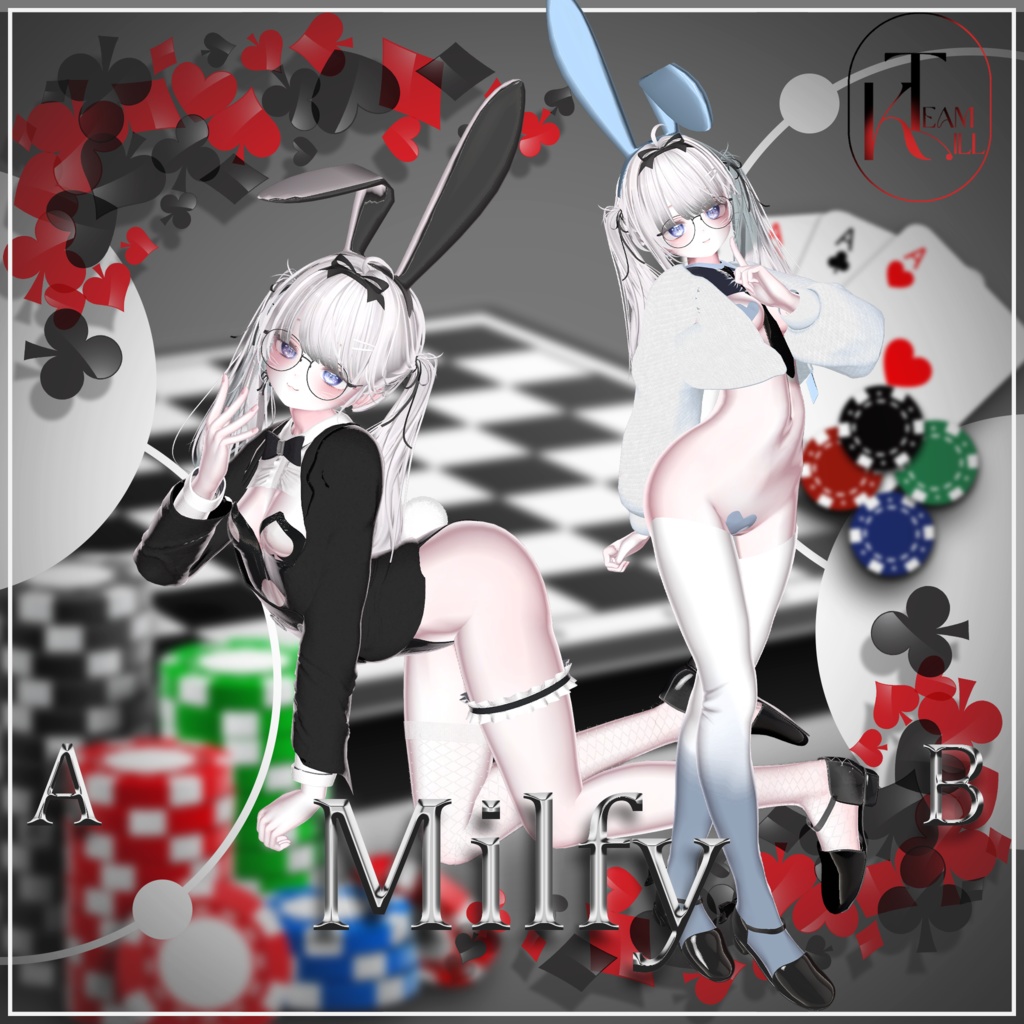 Double Dealer Bunny 【11 アバター対応】