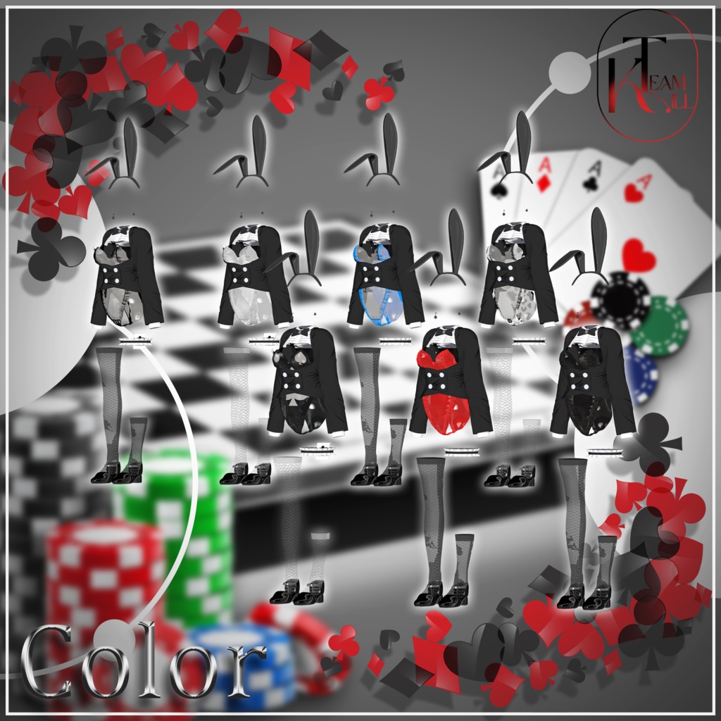 Double Dealer Bunny 【11 アバター対応】