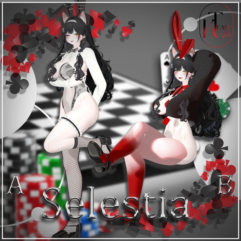 Double Dealer Bunny 【11 アバター対応】