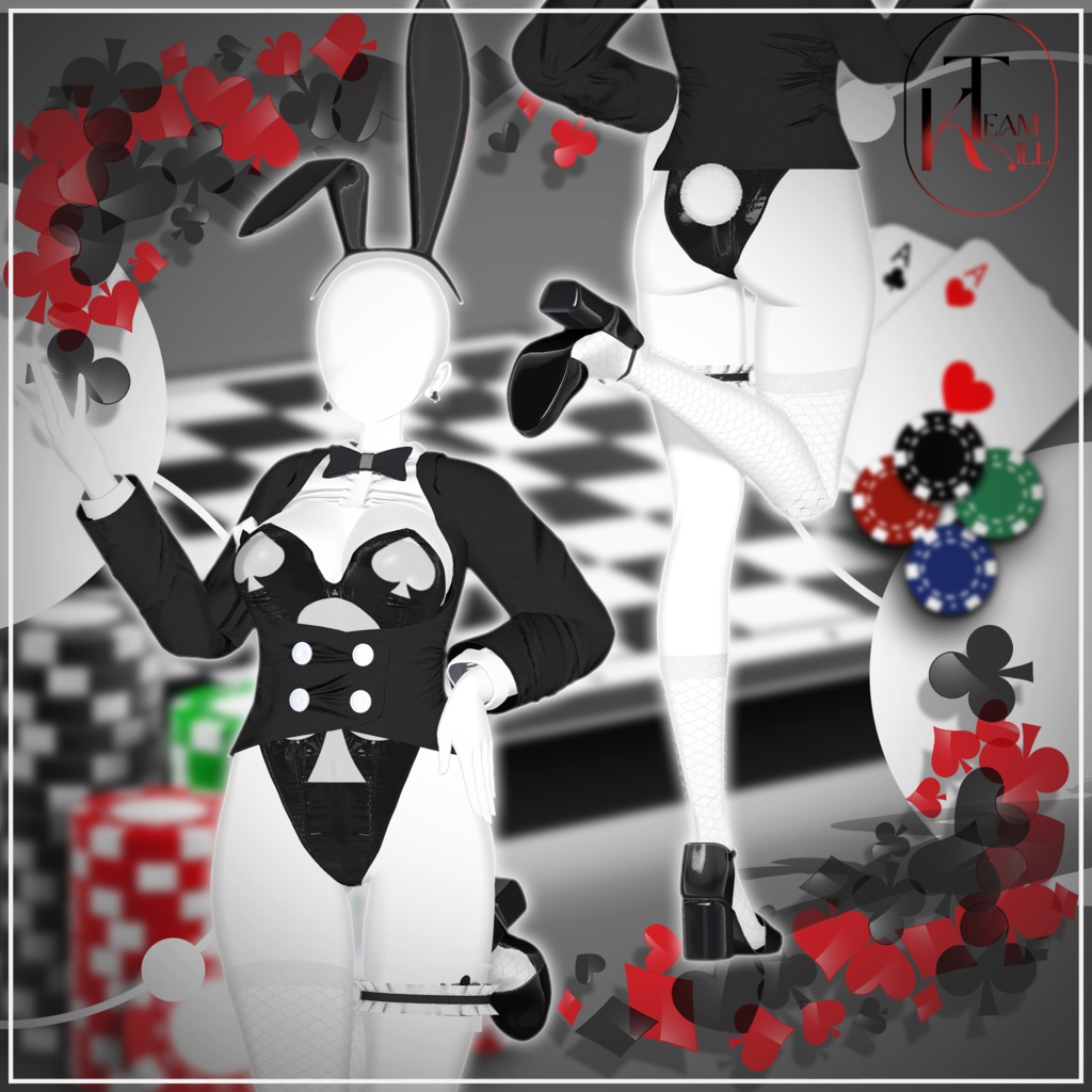 Double Dealer Bunny 【11 アバター対応】