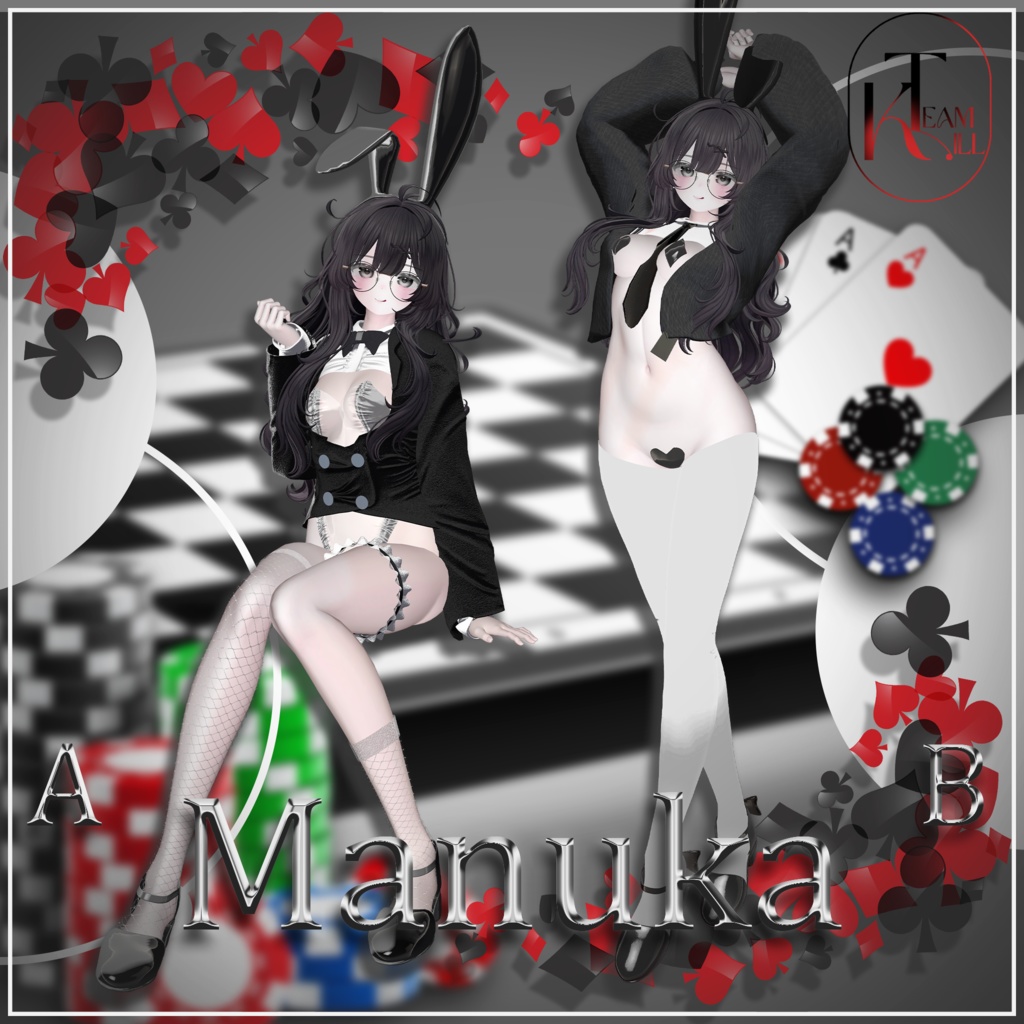 Double Dealer Bunny 【11 アバター対応】