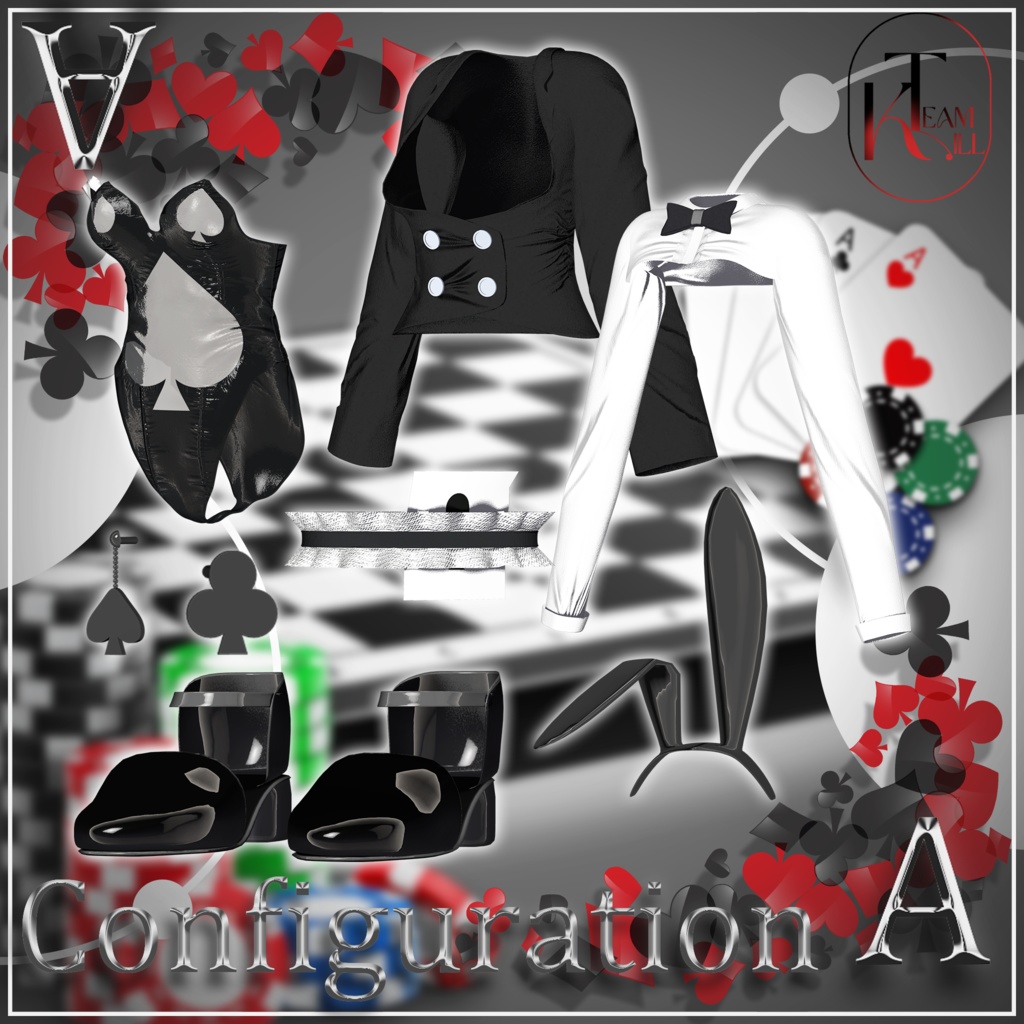 Double Dealer Bunny 【11 アバター対応】