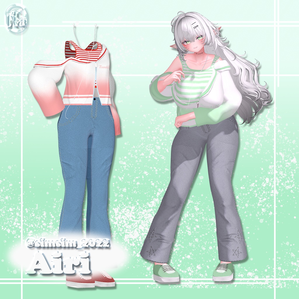 Casual Bloom 【11 アバター対応】