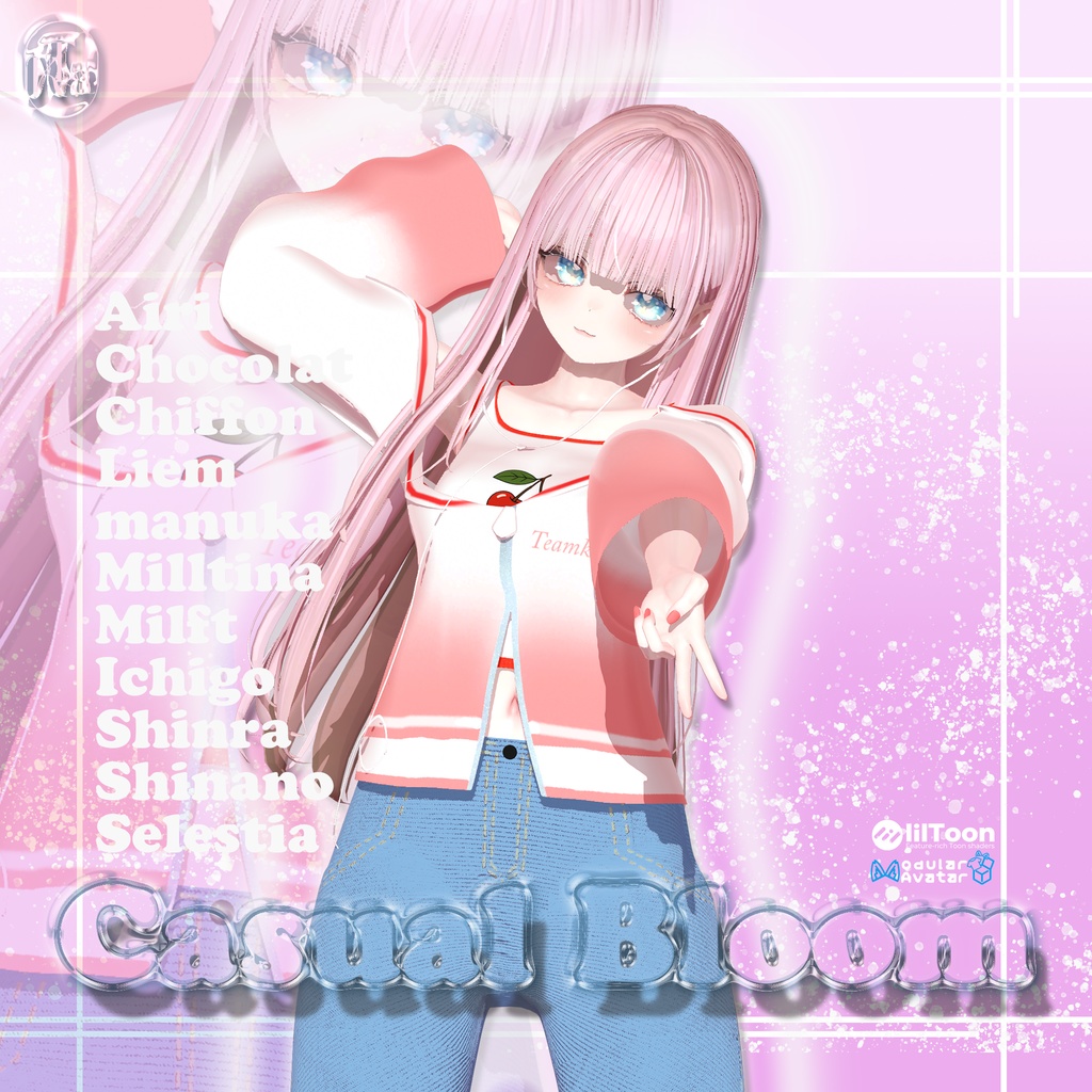 Casual Bloom 【11 アバター対応】